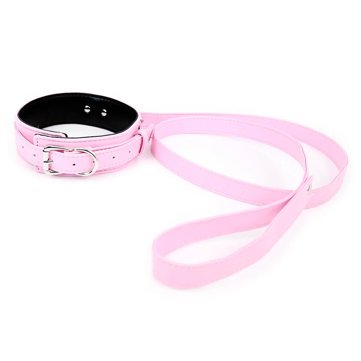 Thierry BDSM Products Bondage PU Leather Collar With Leash Erotic Sex Toys Restraint Fetish Adult Games Sex Toys For Couples