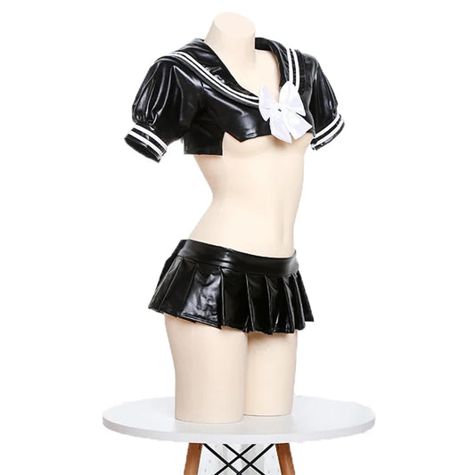 Cosplay Costume Sailor Suit Sexy Outfit Games Women Role Play Halloween Party Fancy Dress 2B Jk Dress2025