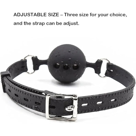 Mouth Gag Mouth Ball Non-Toxic Silicone Material Adult Sex Toys Suitable for Couples BDSM Foreplay Bundled Flirting Props