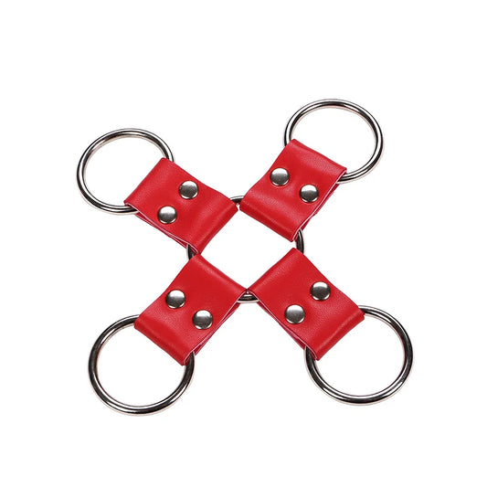 Bondage Straps cross buckle tied shackles Adjust Handcuffs,leg irons BDSM sex toys for couples handcuffs Hogtie,adult sex games