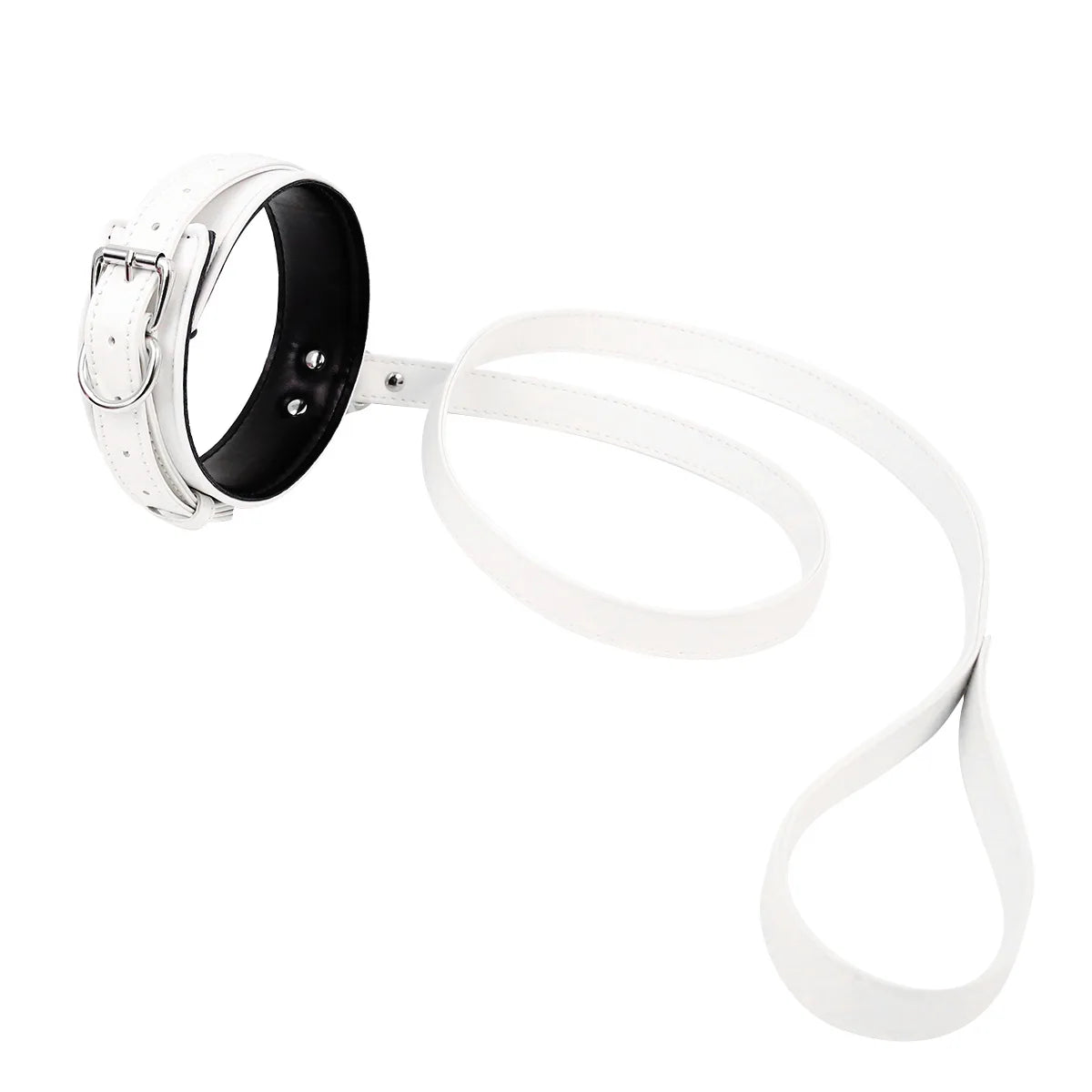 Thierry BDSM Products Bondage PU Leather Collar With Leash  Erotic Sex Toys  Restraint Fetish Adult Games Sex Toys For Couples