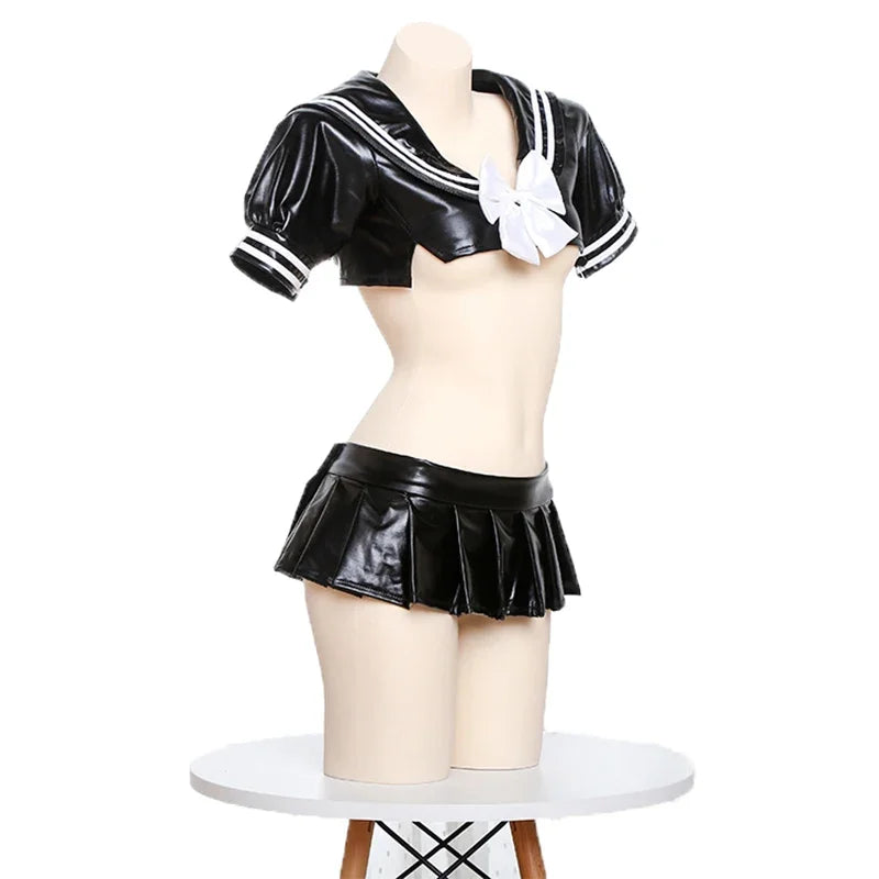Cosplay Costume  Sailor Suit Sexy Outfit Games Women Role Play Halloween Party Fancy Dress 2B Jk Dress2025