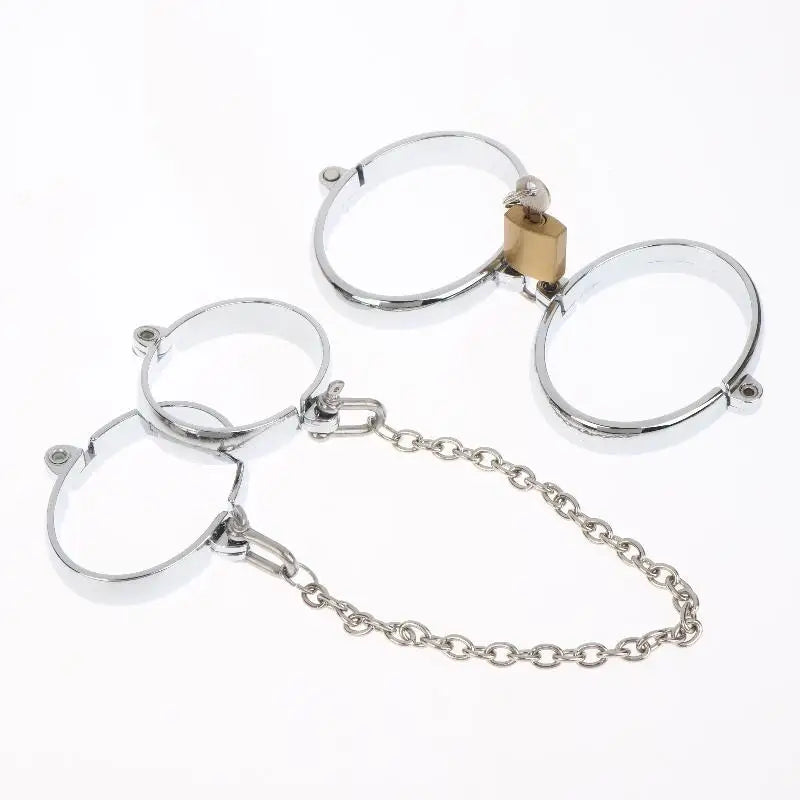 DIY Metal Tool Lock Elliptical Metal Ring Chain Home Men's And Women's Restraint Tool Parts Accessories Home Products