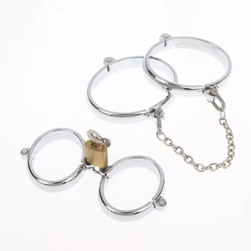 DIY Metal Tool Lock Elliptical Metal Ring Chain Home Men's And Women's Restraint Tool Parts Accessories Home Products