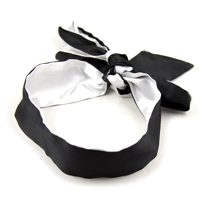 Satin Sex Eye Mask Sex Handcuffs Accessoire Bdsm Bondage Restraints Bondage Rope Sex Toys for Women Couples Adults Toys