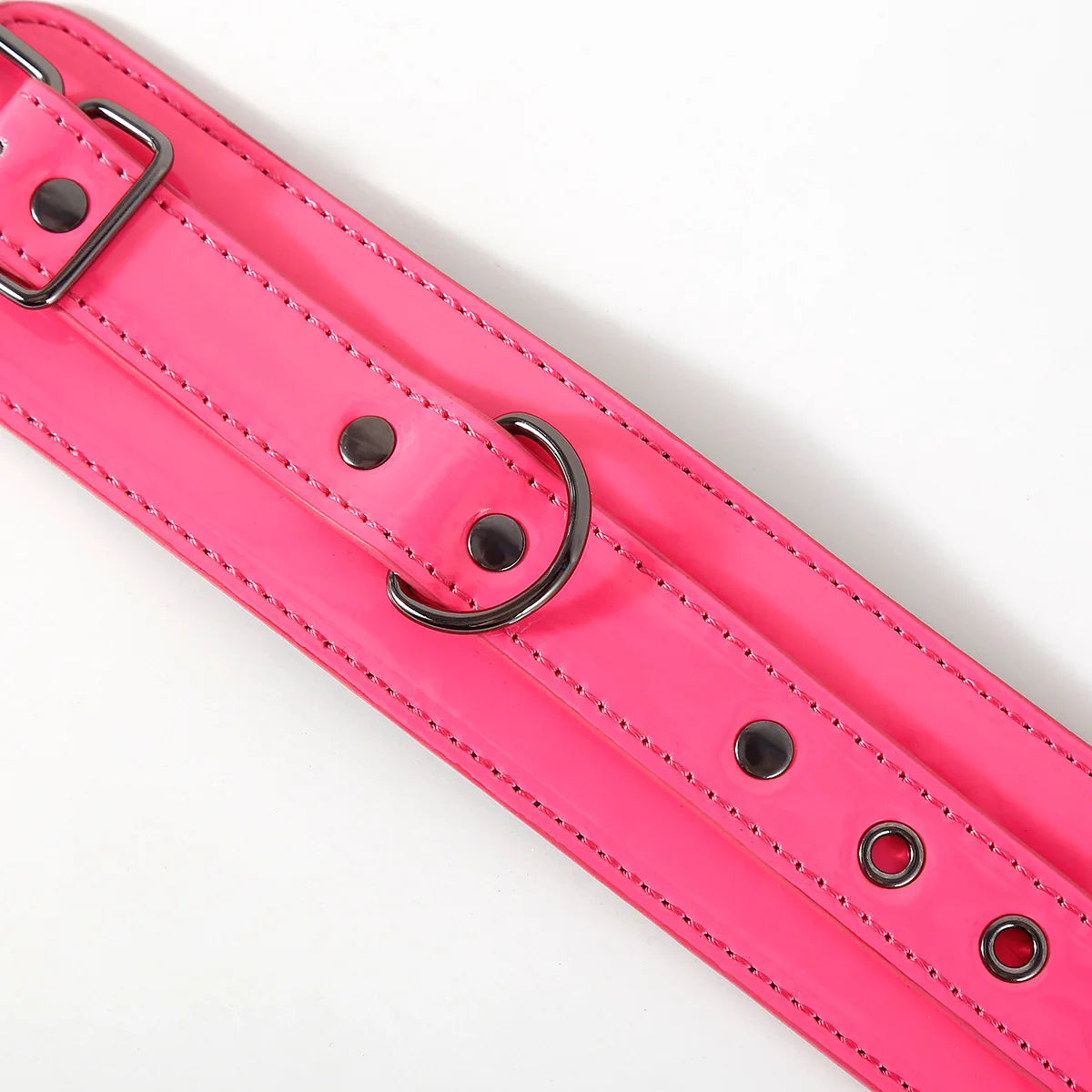 High quality Handcuffs Sexy Metal Adjustable PU Leather Restraints Erotic Wives Cuff Sex Toys for Couples Adult Games Supplies