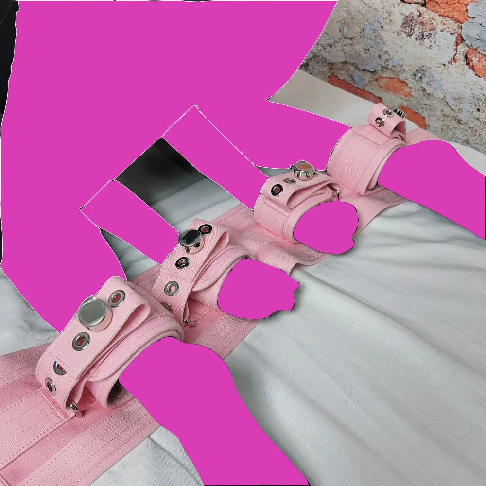 Bondage Spreader bar BDSM Fetish Sex Toy for Couples Leg Open Restraints With Hand and Ankle Cuffs