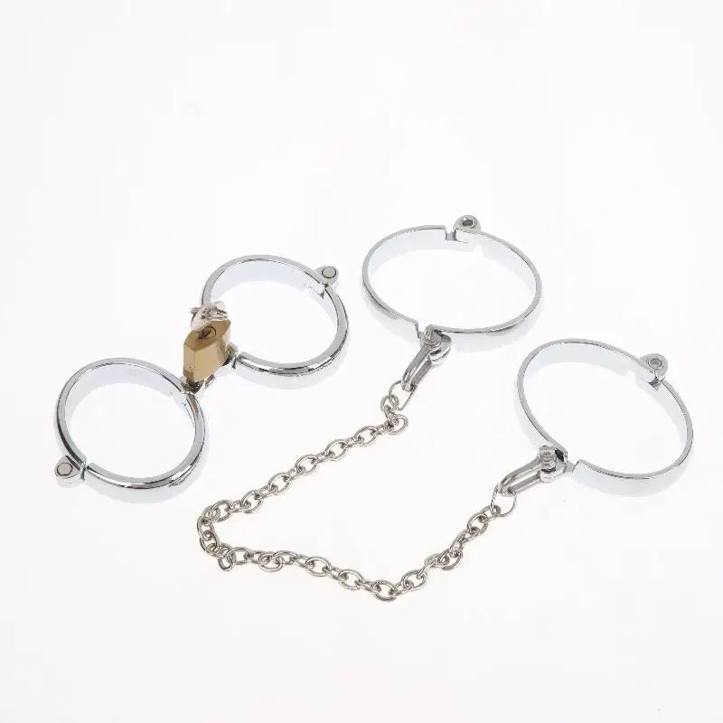 DIY Metal Tool Lock Elliptical Metal Ring Chain Home Men's And Women's Restraint Tool Parts Accessories Home Products