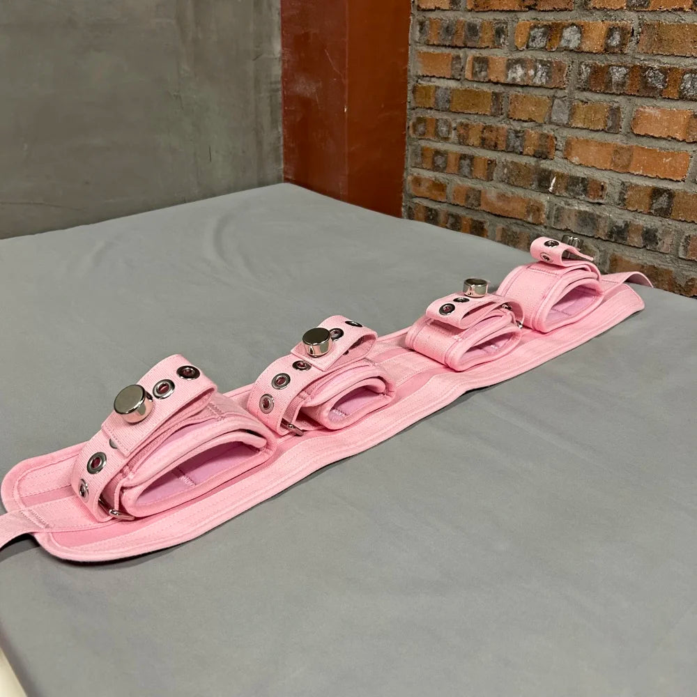 Bondage Spreader bar BDSM Fetish Sex Toy for Couples Leg Open Restraints With Hand and Ankle Cuffs