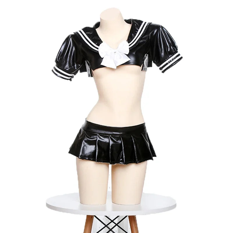 Cosplay Costume  Sailor Suit Sexy Outfit Games Women Role Play Halloween Party Fancy Dress 2B Jk Dress2025