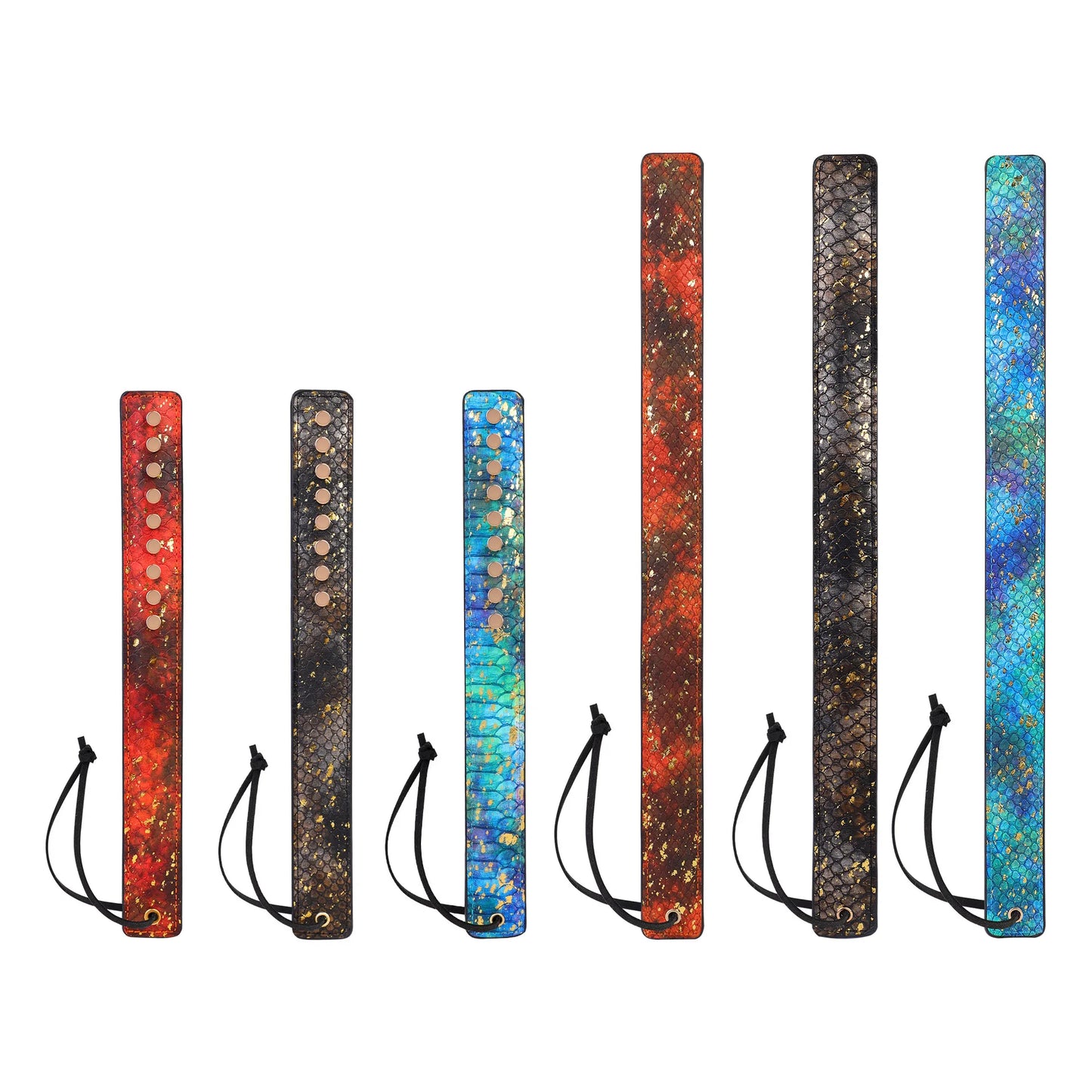 PU Leather SM Paddle Spanking for Couple Sex Beat Toys Adult Game Bondage Toy Sex BDSM Gift Dragon Scale Spank