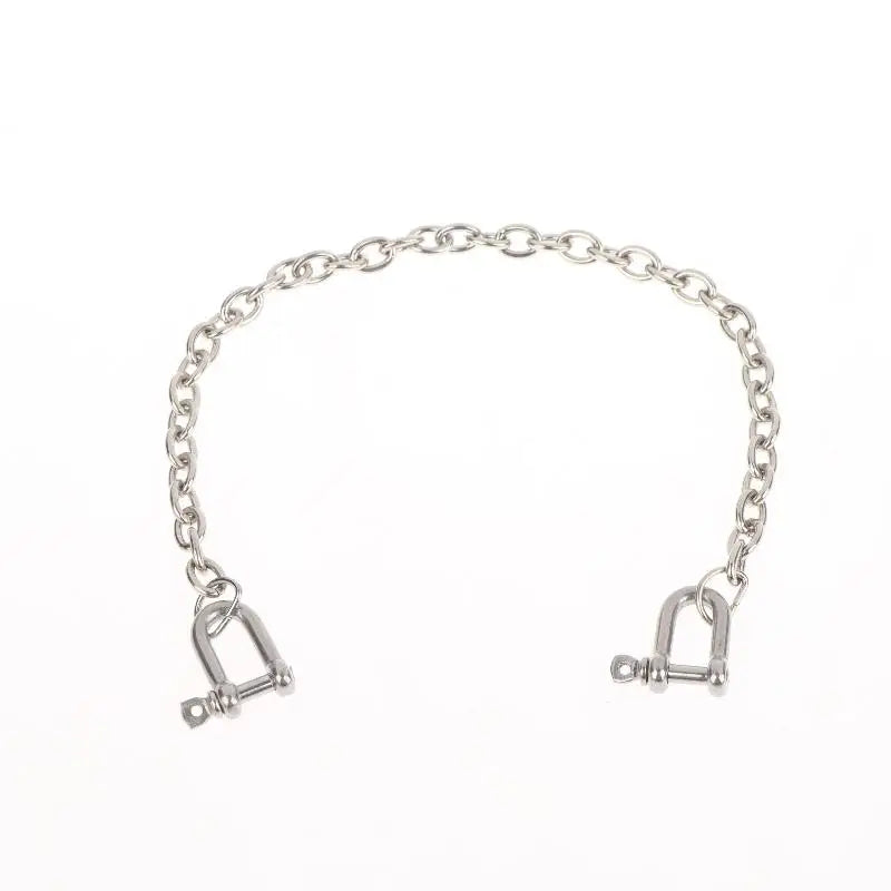DIY Metal Tool Lock Elliptical Metal Ring Chain Home Men's And Women's Restraint Tool Parts Accessories Home Products