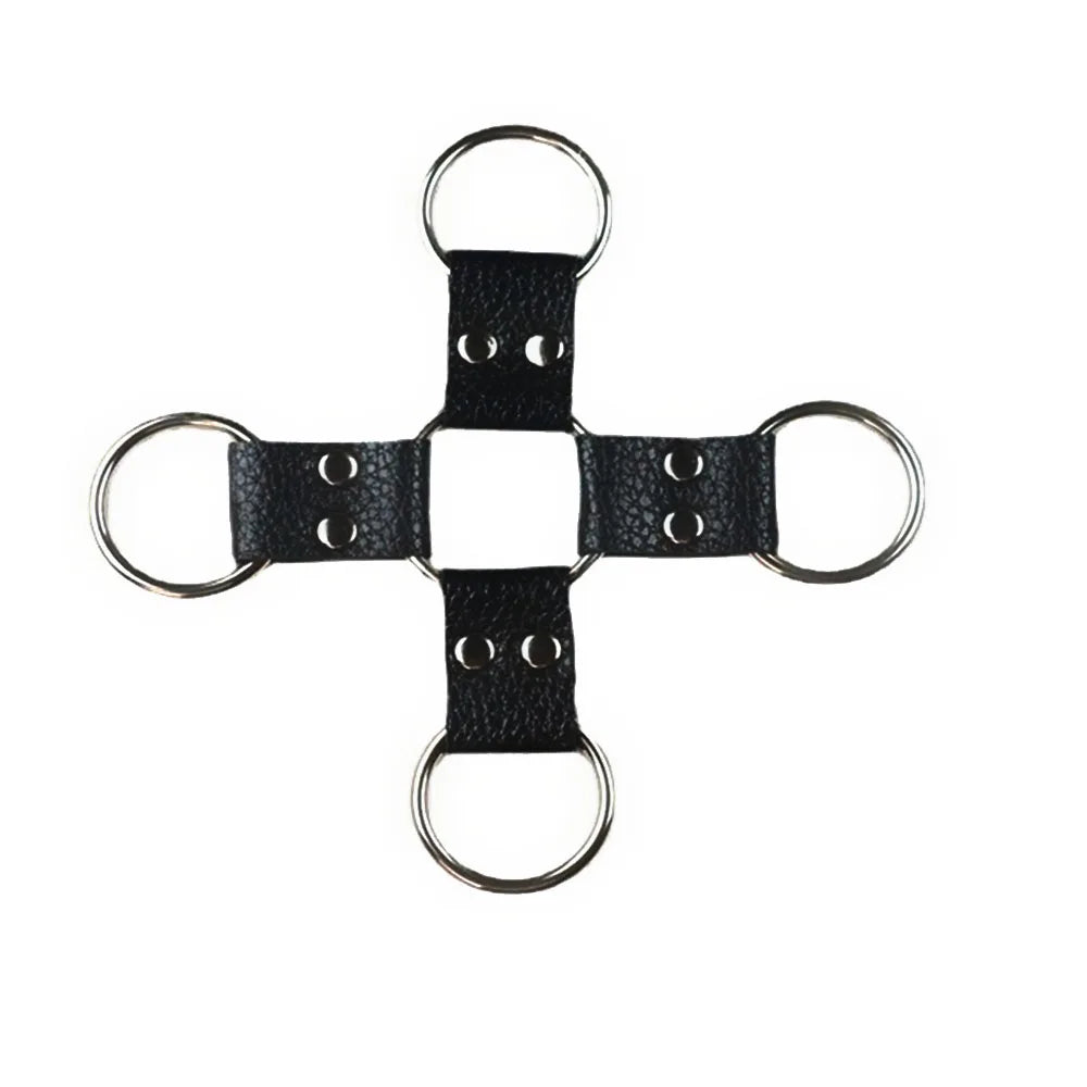 Bondage Straps cross buckle tied shackles Adjust Handcuffs,leg irons BDSM sex toys for couples handcuffs Hogtie,adult sex games