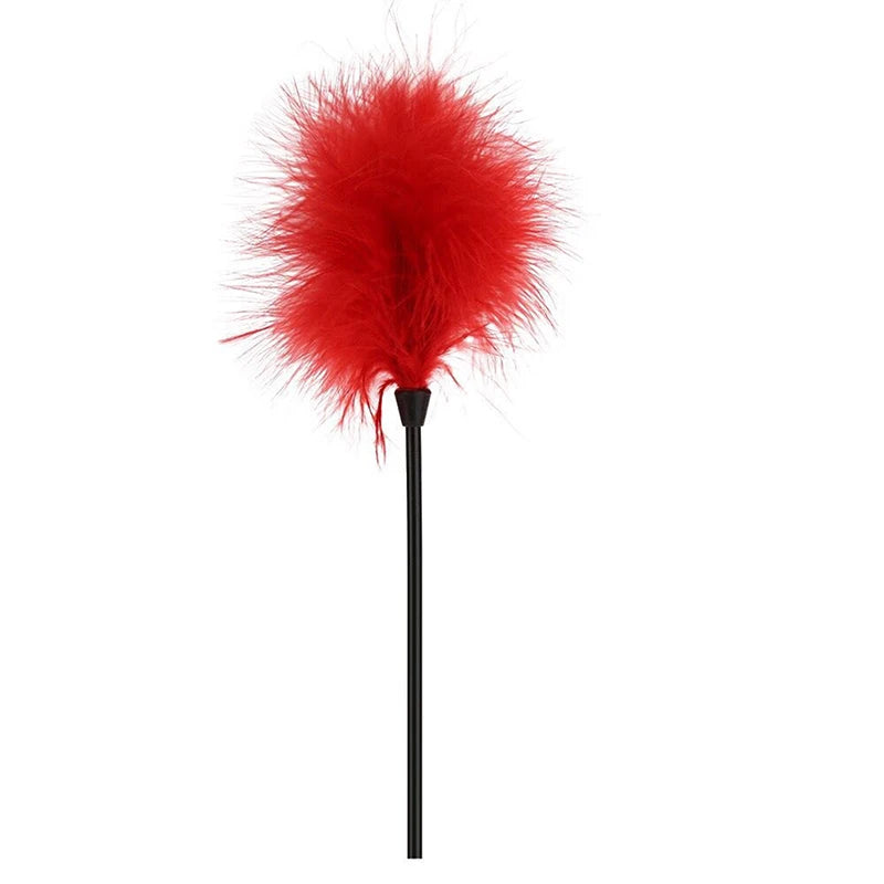 Sex Feather Tickle With Different Colors Bondage Restraint Riding Crop Flogger For Women And Couple BDSM Adult Sex Toys