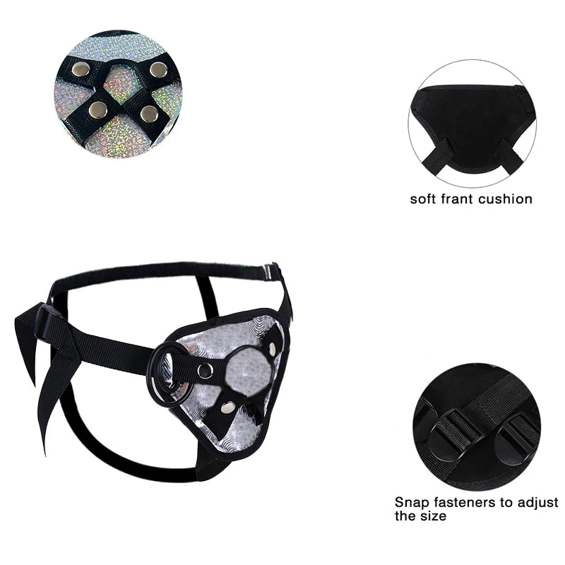 Adjustable Strap On Dildo Harness Adult Sex Toys for Women Men Lesbian Pegging Dildo BDSM Strap on peg Nylon Belt couples toys