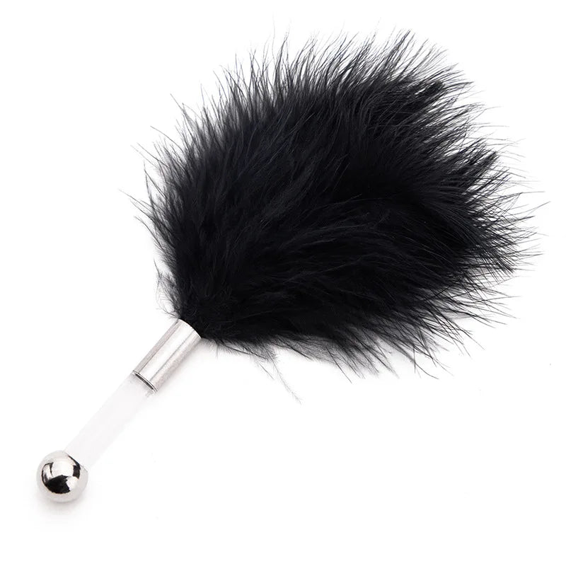 4Pcs Bondage Set BDSM Kits Eye Mask Whip Spanking Paddle Feather Stick Sex Adult Games Erotic Sex Toys For Women Couples
