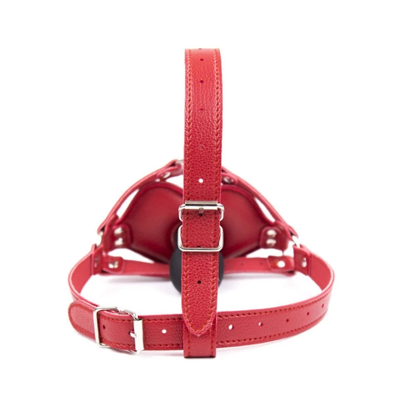 Silicone Gag Ball BDSM Bondage Restraints Open Mouth Sex Ball Harness Strap Gag Adult Games Exotic Accessories Sex Toy for Women