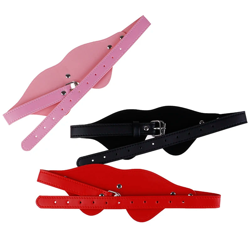 Leather Blindfold Adult Games Flirt Sexy Eye Mask Sleeping Masquerade