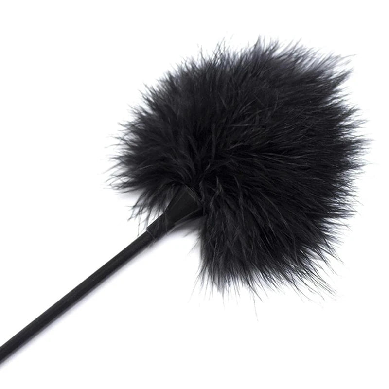 Sex Feather Tickle With Different Colors Bondage Restraint Riding Crop Flogger For Women And Couple BDSM Adult Sex Toys