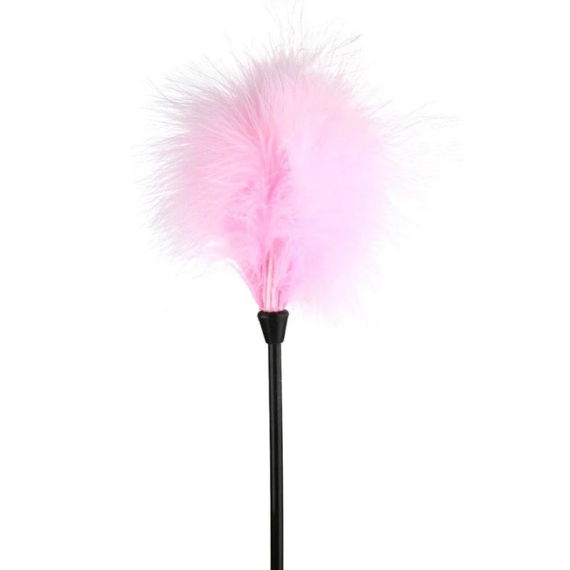 Sex Feather Tickle With Different Colors Bondage Restraint Riding Crop Flogger For Women And Couple BDSM Adult Sex Toys