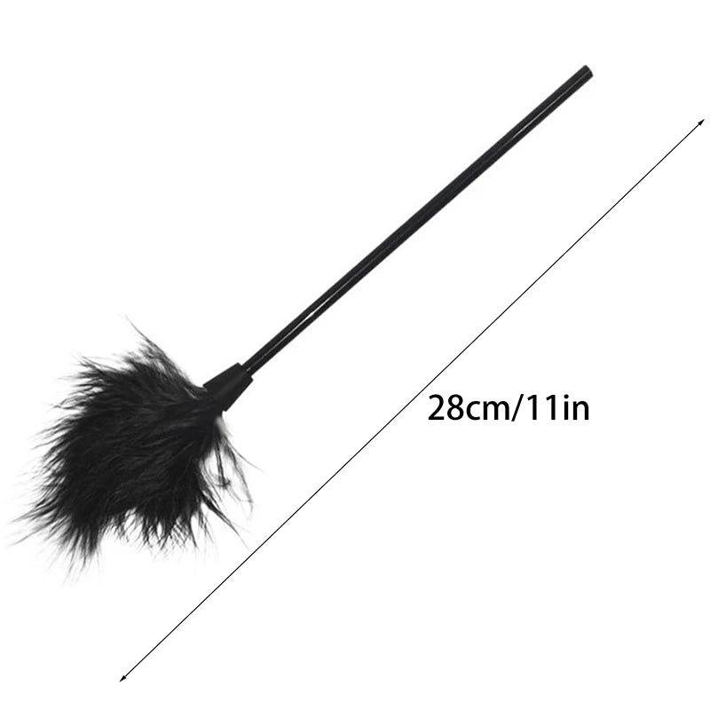 Sex Feather Tickle With Different Colors Bondage Restraint Riding Crop Flogger For Women And Couple BDSM Adult Sex Toys