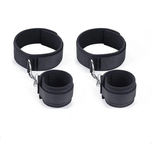 Adjustable Thighcuffs And Handcuffs Restraints BDSM Bondage Set Flirt Exotic Accessories Sex Toys For Women Couples Sex Product